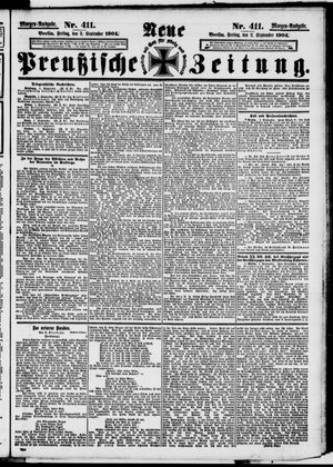 Neue preußische Zeitung vom 02.09.1904
