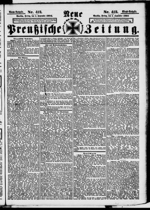 Neue preußische Zeitung vom 02.09.1904