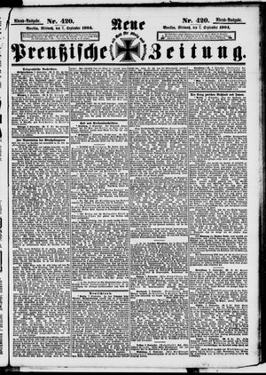 Neue preußische Zeitung vom 07.09.1904