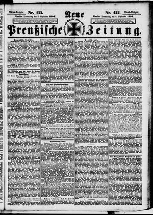 Neue preußische Zeitung vom 08.09.1904