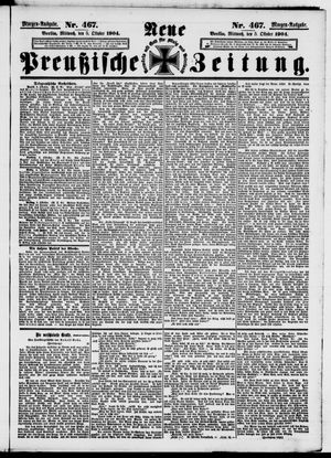 Neue preußische Zeitung vom 05.10.1904
