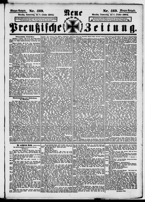 Neue preußische Zeitung vom 06.10.1904