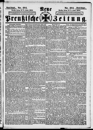 Neue preußische Zeitung vom 14.10.1904