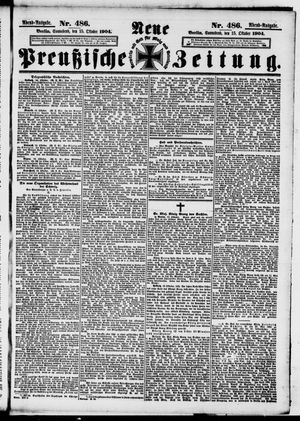 Neue preußische Zeitung vom 15.10.1904