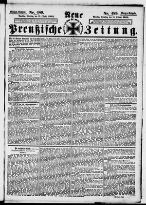 Neue preußische Zeitung vom 18.10.1904
