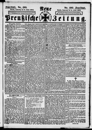 Neue preußische Zeitung vom 20.10.1904