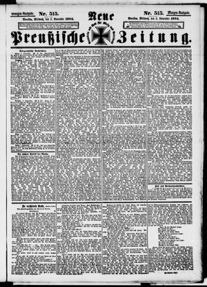 Neue preußische Zeitung vom 02.11.1904