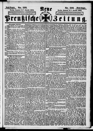 Neue preußische Zeitung vom 05.11.1904