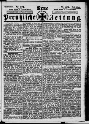 Neue preußische Zeitung vom 07.12.1904