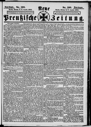 Neue preußische Zeitung vom 21.12.1904