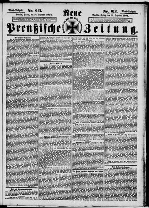 Neue preußische Zeitung vom 30.12.1904