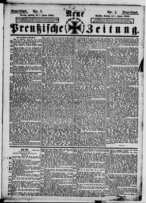 Neue preußische Zeitung vom 01.01.1905