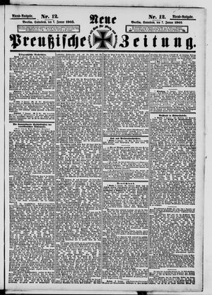 Neue preußische Zeitung vom 07.01.1905
