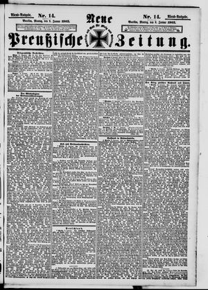 Neue preußische Zeitung vom 09.01.1905