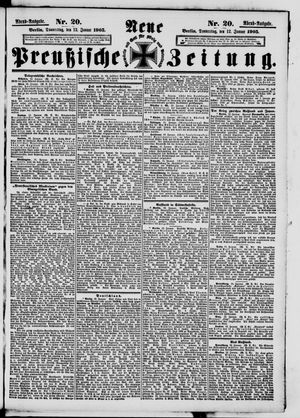 Neue preußische Zeitung vom 12.01.1905
