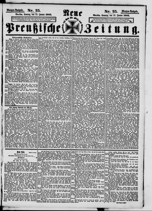Neue preußische Zeitung vom 15.01.1905