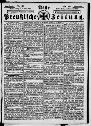 Neue preußische Zeitung vom 24.01.1905