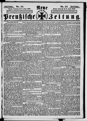 Neue preußische Zeitung vom 26.01.1905