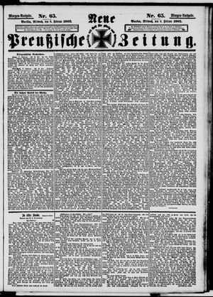 Neue preußische Zeitung vom 08.02.1905