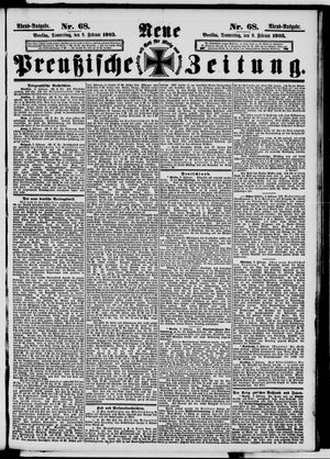 Neue preußische Zeitung vom 09.02.1905