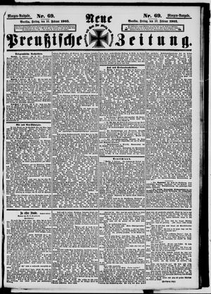 Neue preußische Zeitung vom 10.02.1905