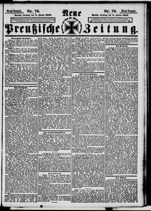 Neue preußische Zeitung vom 14.02.1905