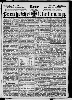 Neue preußische Zeitung vom 20.02.1905