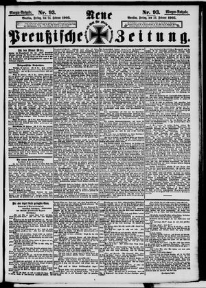 Neue preußische Zeitung vom 24.02.1905