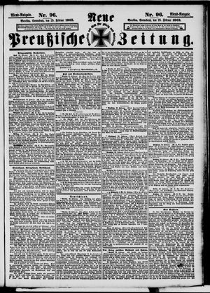 Neue preußische Zeitung vom 25.02.1905