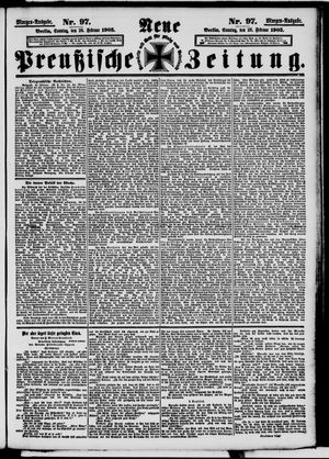 Neue preußische Zeitung vom 26.02.1905