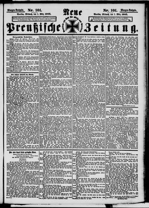 Neue preußische Zeitung vom 01.03.1905