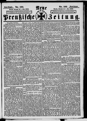 Neue preußische Zeitung vom 01.03.1905