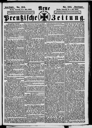 Neue preußische Zeitung vom 02.03.1905