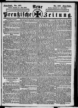 Neue preußische Zeitung vom 04.03.1905