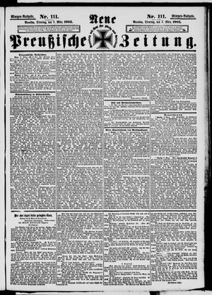 Neue preußische Zeitung vom 07.03.1905