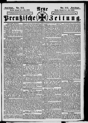 Neue preußische Zeitung vom 08.03.1905
