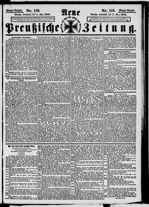 Neue preußische Zeitung vom 11.03.1905