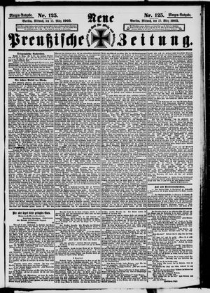 Neue preußische Zeitung vom 15.03.1905