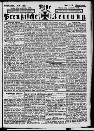 Neue preußische Zeitung on Mar 17, 1905