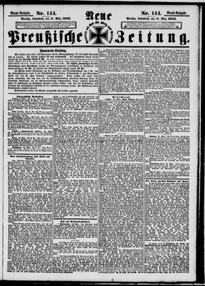 Neue preußische Zeitung vom 25.03.1905