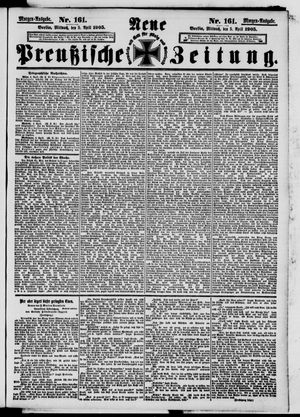 Neue preußische Zeitung vom 05.04.1905