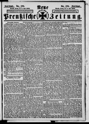 Neue preußische Zeitung vom 14.04.1905