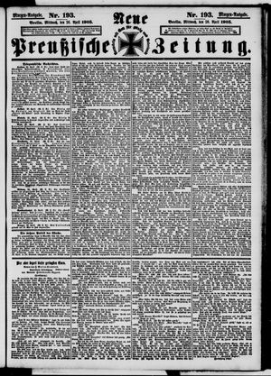 Neue preußische Zeitung vom 26.04.1905