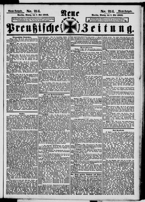 Neue preußische Zeitung vom 08.05.1905