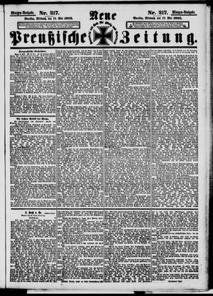 Neue preußische Zeitung vom 10.05.1905