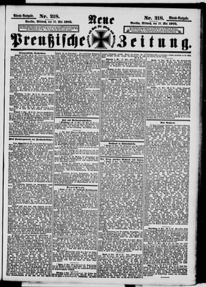 Neue preußische Zeitung vom 10.05.1905