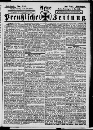 Neue preußische Zeitung vom 11.05.1905
