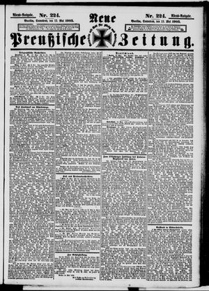 Neue preußische Zeitung vom 13.05.1905