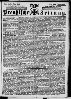 Neue preußische Zeitung vom 17.05.1905