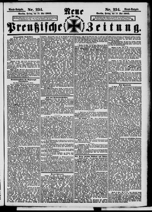 Neue preußische Zeitung vom 19.05.1905